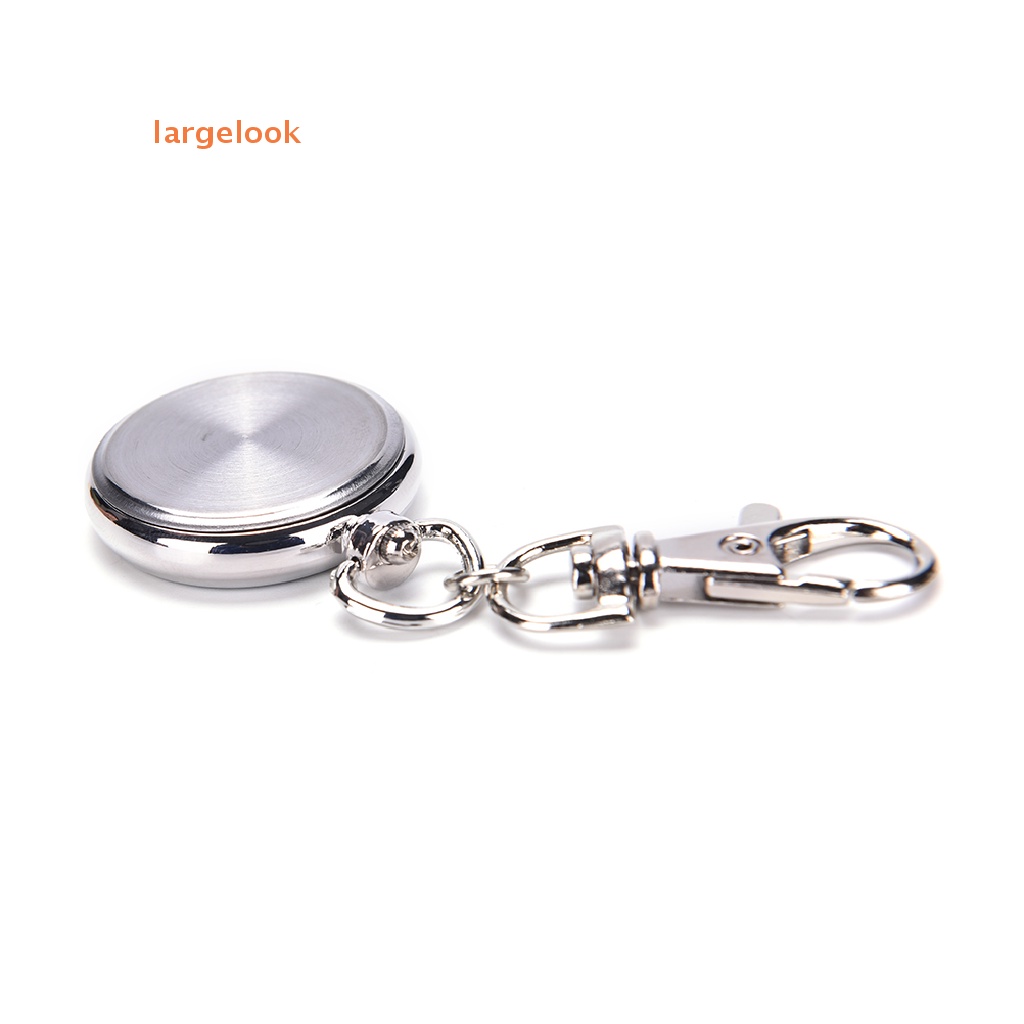 Móc Khóa Hình Đồng Hồ Bỏ Túi Chất Liệu Thép Không Gỉ Dễ Thương