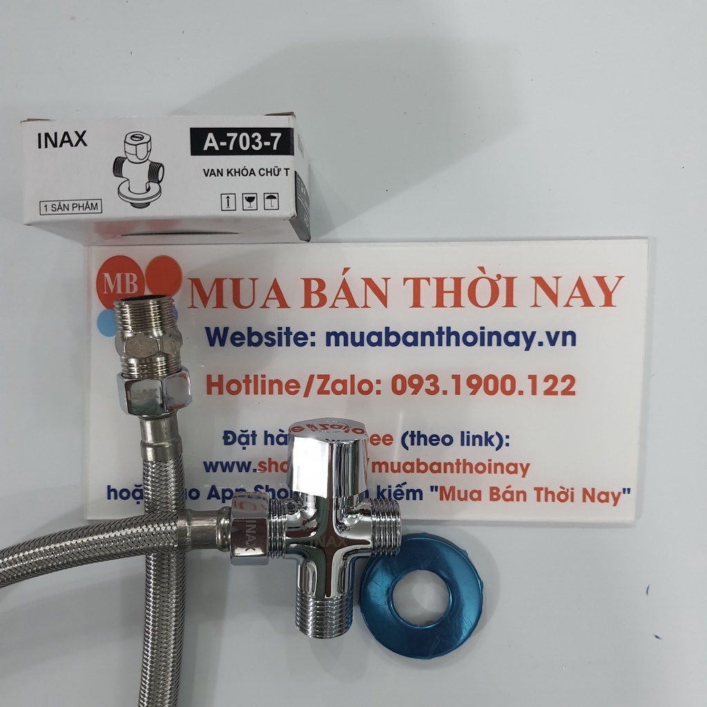 Dây cấp nước inox 304, dây nóng lạnh, ren vặn phi 21mm, ren nối chuẩn, bảo hành 24 tháng