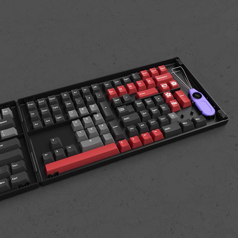 Bộ keycap phím cơ AKKO Keycap set – Psittacus (PBT DoubleShot/ Cherry profile/ 157 nút)