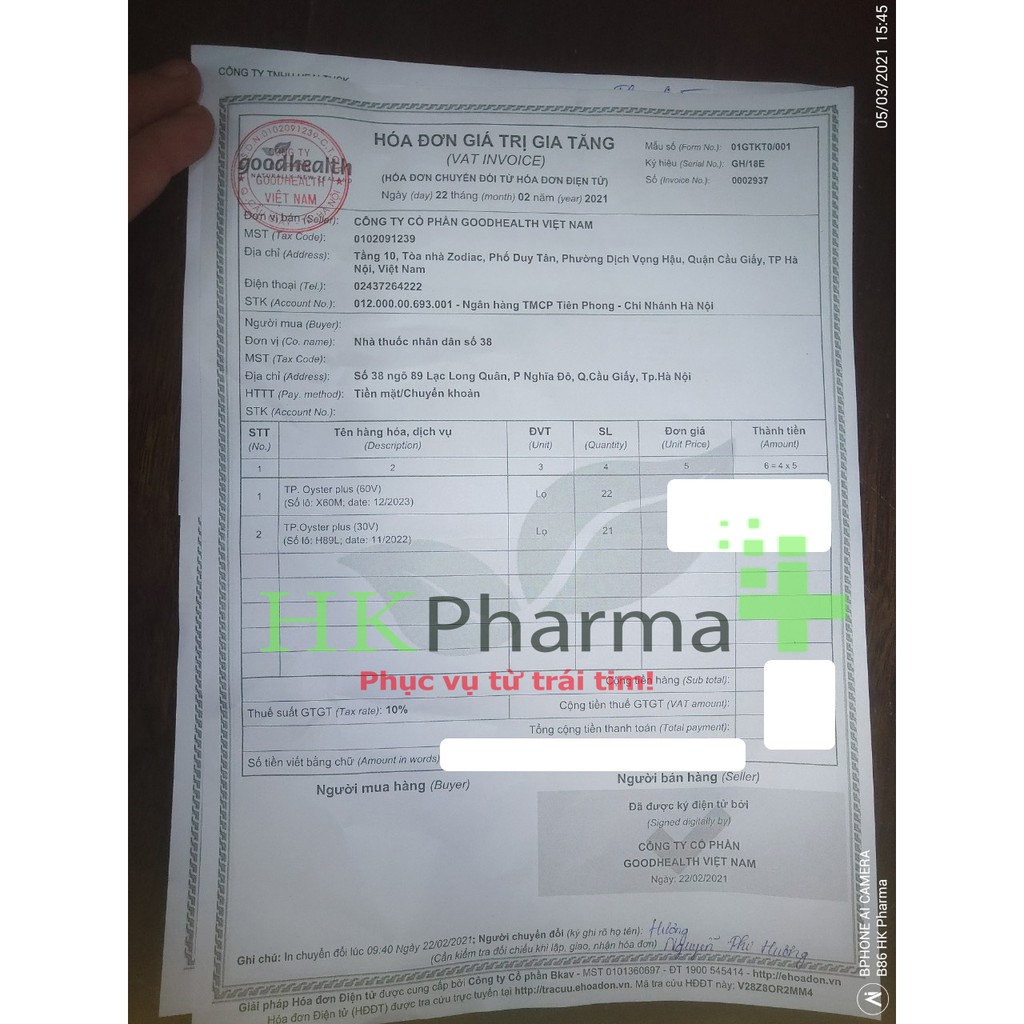 Tinh Hàu Biển Good Health Oyster Plus, Tăng Cường Sinh Lý Nam, Chống Xuất Tinh Sớm, Shop HK PHARMA