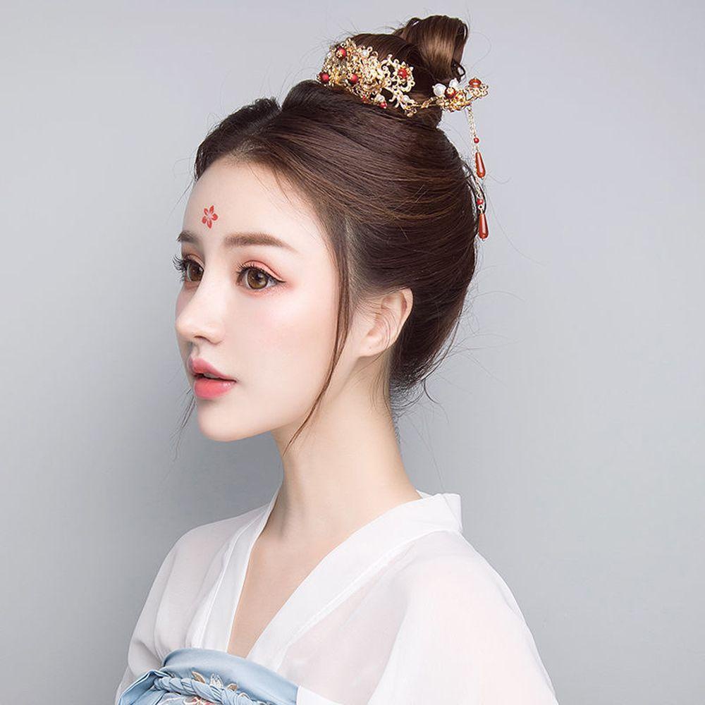 BACK2LIFE Trâm Cài Tóc Phối Tua Rua Phong Cách Trung Hoa Cổ Điển Cho Nữ