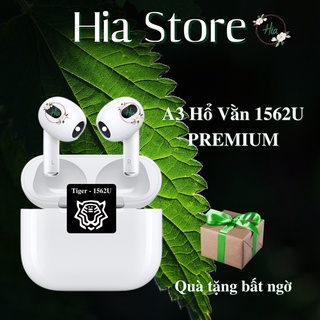 Tai Nghe Air 3 Hồ Vằn 1562 - Tai Nghe Bluetooth Không Dây - Đầy Đủ Chức Năng - Bản Mới Nhất 2022 - Cam Kết Chuẩn Hổ Vằn