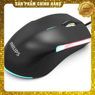 Chuột máy tính philips spk 9314 đen usb