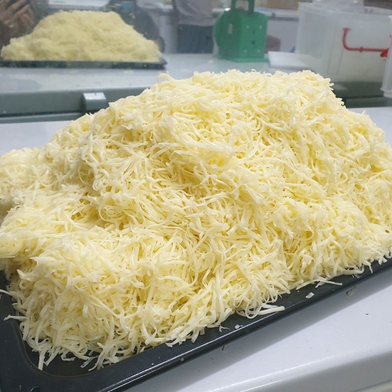 PHÔ MAI KÉO SỢI MOZZARELA nhập khẩu Đức có cắt lẻ