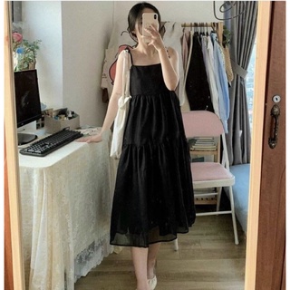 Đầm babydoll 2 dây
