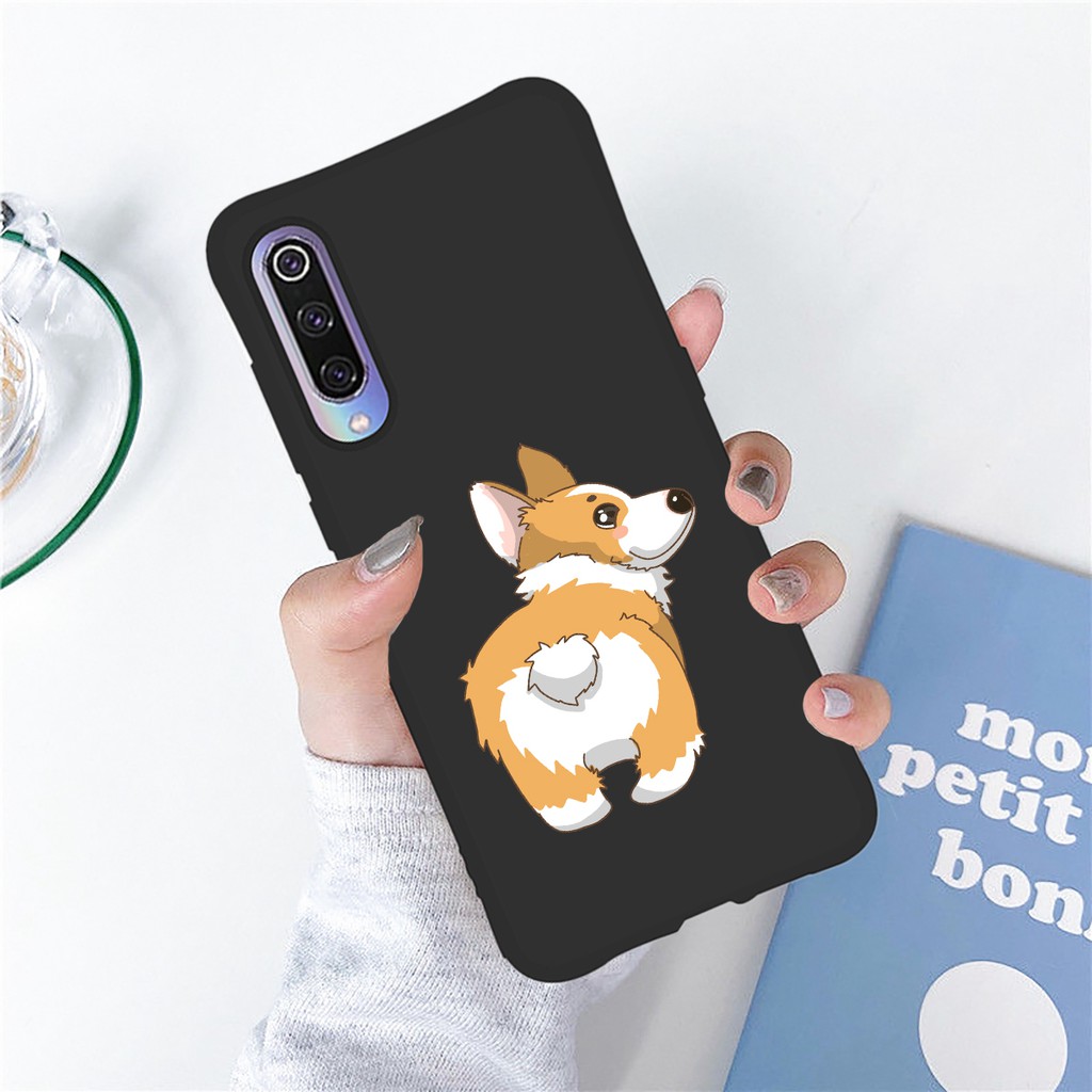 Ốp lưng xiaomi A3/CC9E/Mi 9 ốp lưng silicon xiaomi in hình Corgi_NANOSTICK