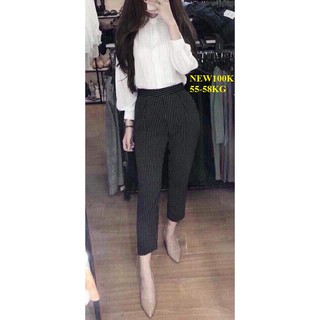Thanh lý quần baggy kẻ sọc size 55-58kg