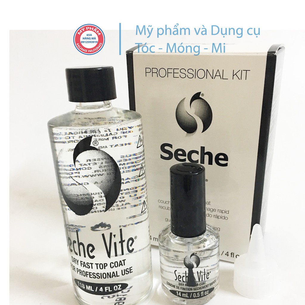 Sơn bóng seche vite bộ 118ml