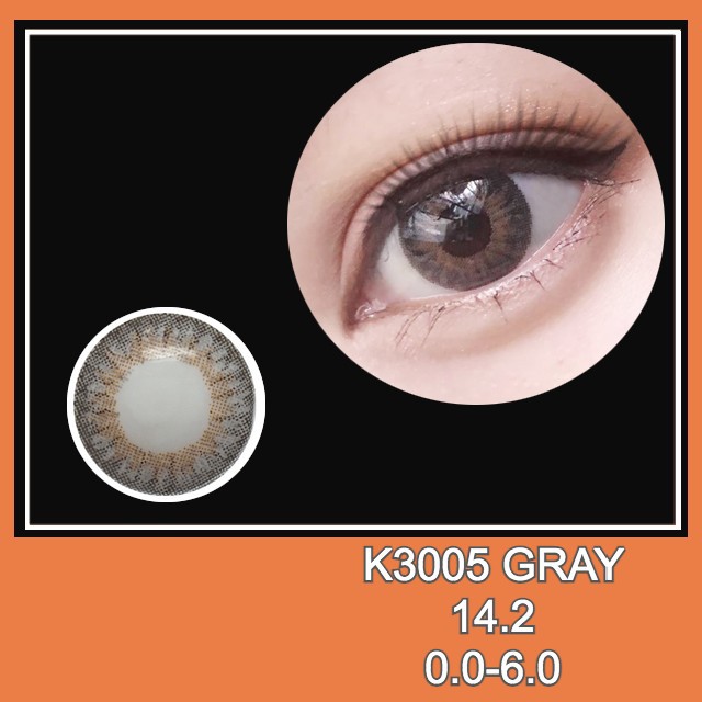 Kính Áp Tròng 1 Ngày K3005 Xám - Lens Cận 0.0-6.0