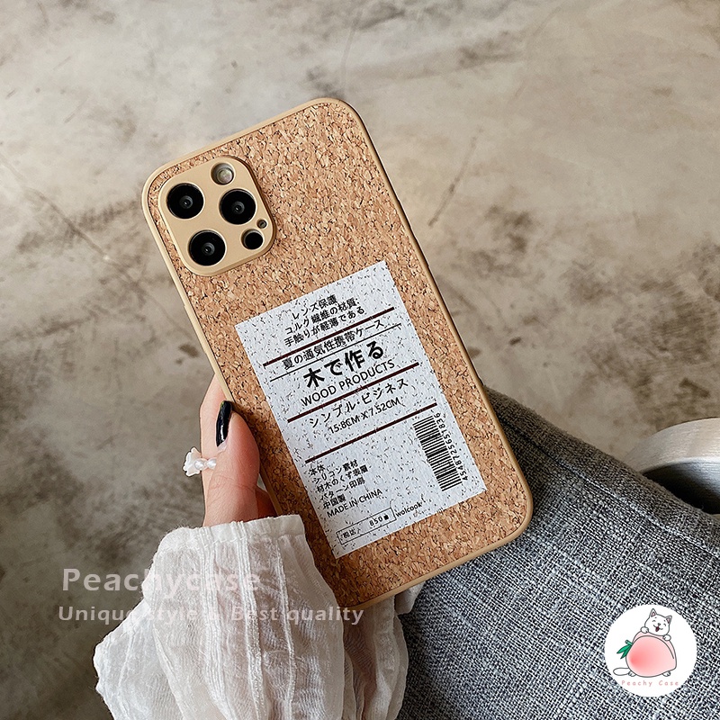 Ốp Điện Thoại Cứng Họa Tiết Vân Gỗ Tự Nhiên Tản Nhiệt Cho iPhone 13 Mini 11 12 Pro Max Xr Xs Max 7 8 Plus 6 12Mini