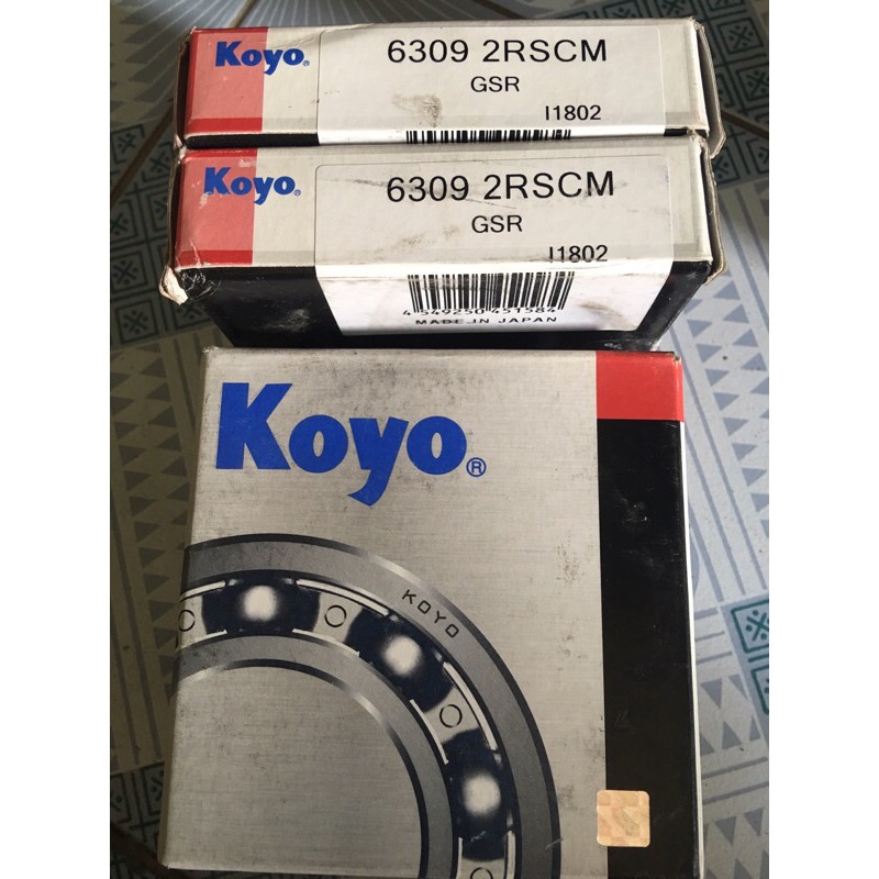 Vòng bi Koyo 6309 2RSCM chính hãng cho động cơ