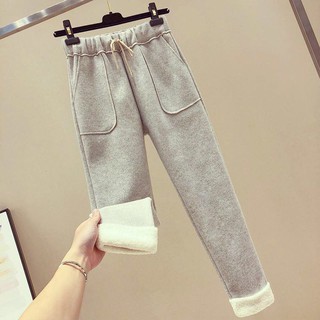 Quần baggy dạ