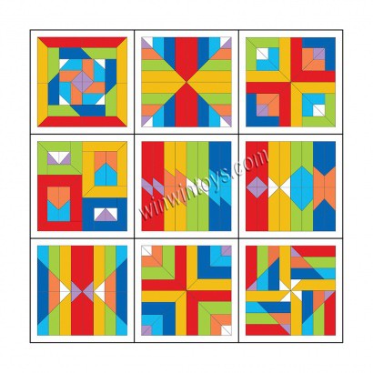 Bộ xếp hình đa năng Winwintoys 60152