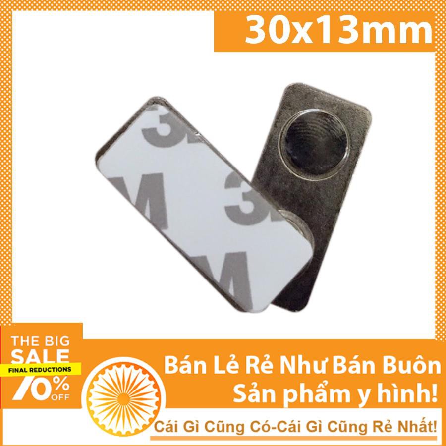 Thẻ Tên Nam Châm KT 30X13mm