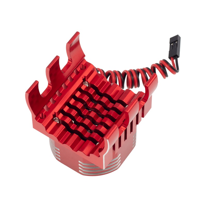 Quạt Tản Nhiệt Động Cơ 42mm Có Đèn LED Cho Traxxas 1 / 10 E-Maxx E-Revo Summit Arrma 1 / 8 Kraton Talion Typhon