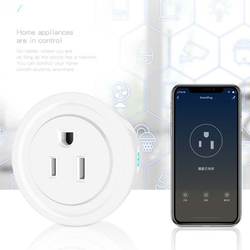 Ổ Cắm Điện Thông Minh Chuẩn US Cho Amazon Echo