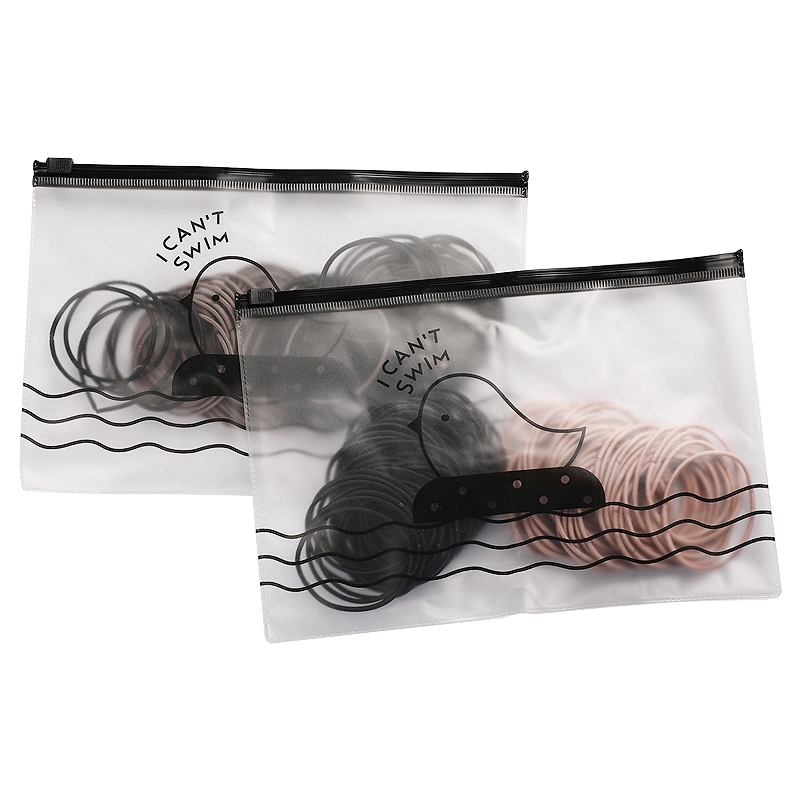 Set 100 Dây Thun Cột Tóc Co Giãn Đơn Giản