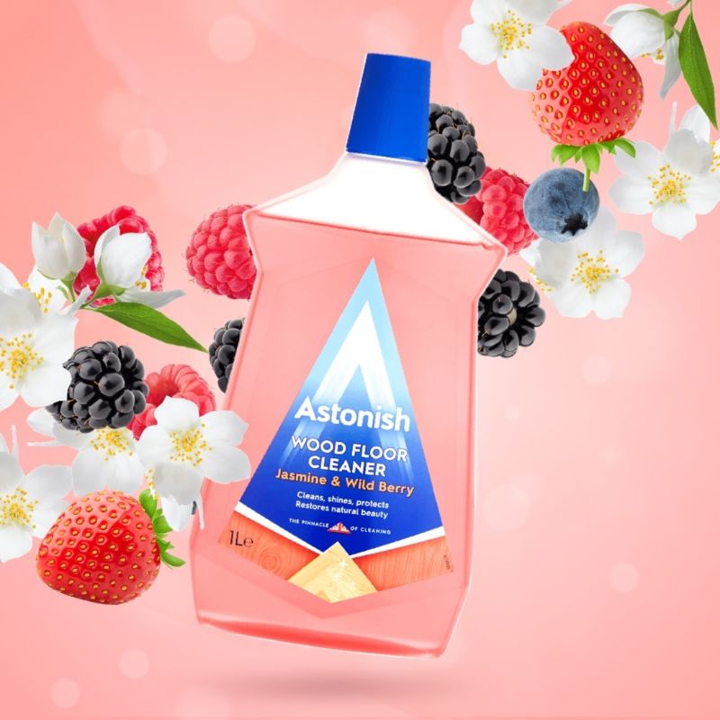 Nước lau sàn nhà gỗ Astonish C6120 ,lau sàn gỗ nhanh bay hơi, bóng sáng tự nhiên ,hương hoa nhài dâu dại