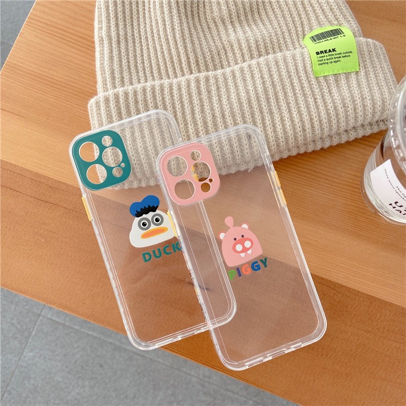 Ốp iPhone Heo Piggy cho iPhone 12 Pro Max/ 12 Pro/ 12/ 11 Pro Max/ 11/ Xs Max/ Xs/ X/ 7/8 Plus
