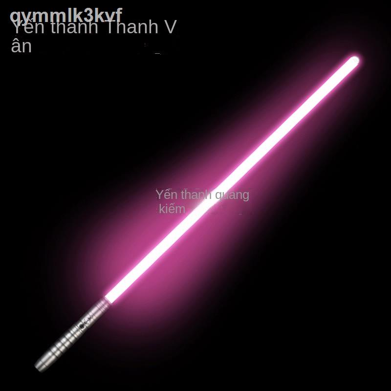 ☏❀Yanqing Qingyun Star Wars Thanh kiếm Laser Ánh sáng đổi màu Âm và Đồ chơi của trẻ em Cha mẹ-con Sinh nhật Đ