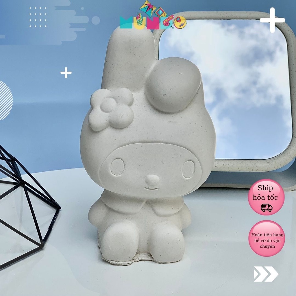 Tượng tô màu cao cấp SIZE XL Melody, tượng thạch cao MUNDO