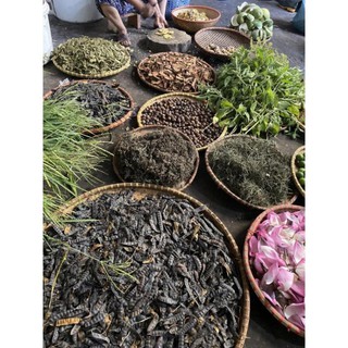 Cặp Dầu gội mọc tóc- bồ kết MỘC NHIÊN (HANDMADE)