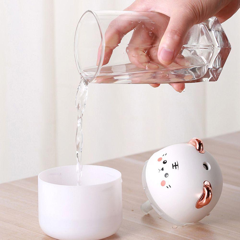 Máy Phun Sương Tạo Ẩm Không Khí Có Đèn Nhiều Màu Sắc Để Bàn Mới