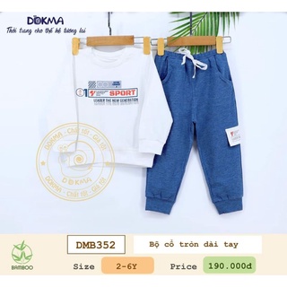 [Dokma] Bộ cổ tròn dài tay DMB352