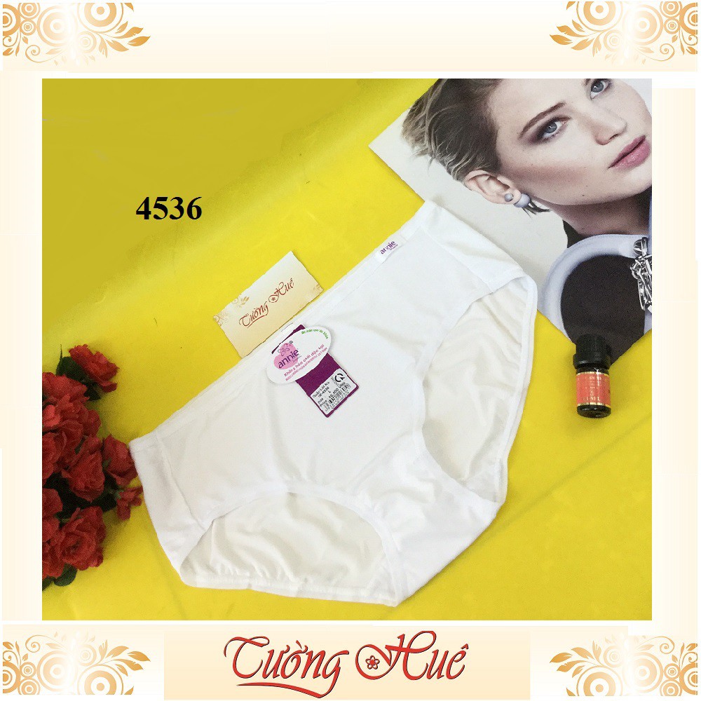 Quần lót nữ annie QE 4536 trơn lưng cao.