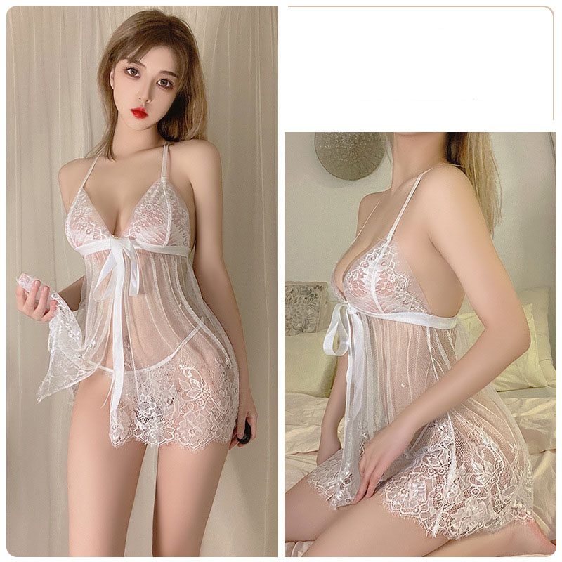 Set Đồ Ngủ Lưới Xuyên Thấu Quyến Rũ Cho Nữ VN53