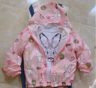 Áo gió quảng châu bé gái