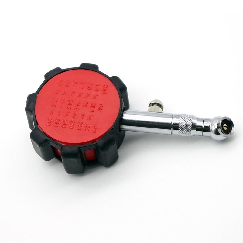 Đồng hồ đo áp suất lốp xe 100psi độ chính xác cao dùng cho xe hơi / xe máy / xe tải