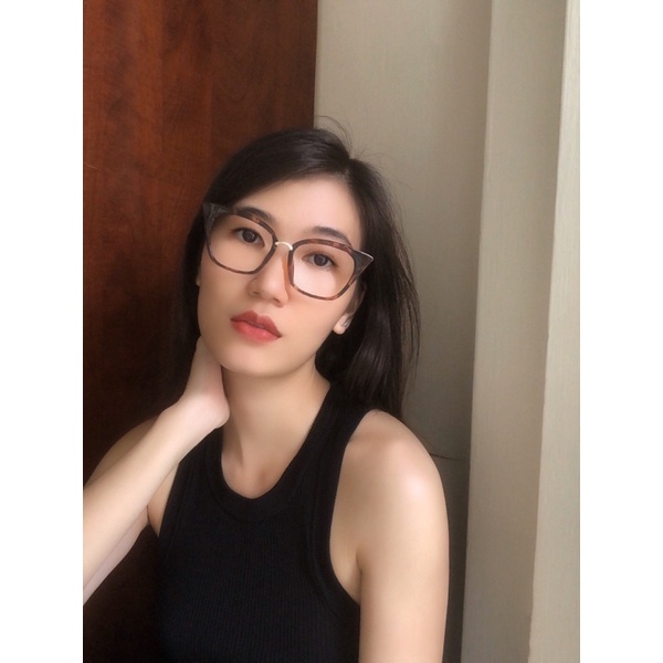 Kính dáng mắt mèo SOL SISTA Coco Glasses  thay cận dễ phối đi học đi làm