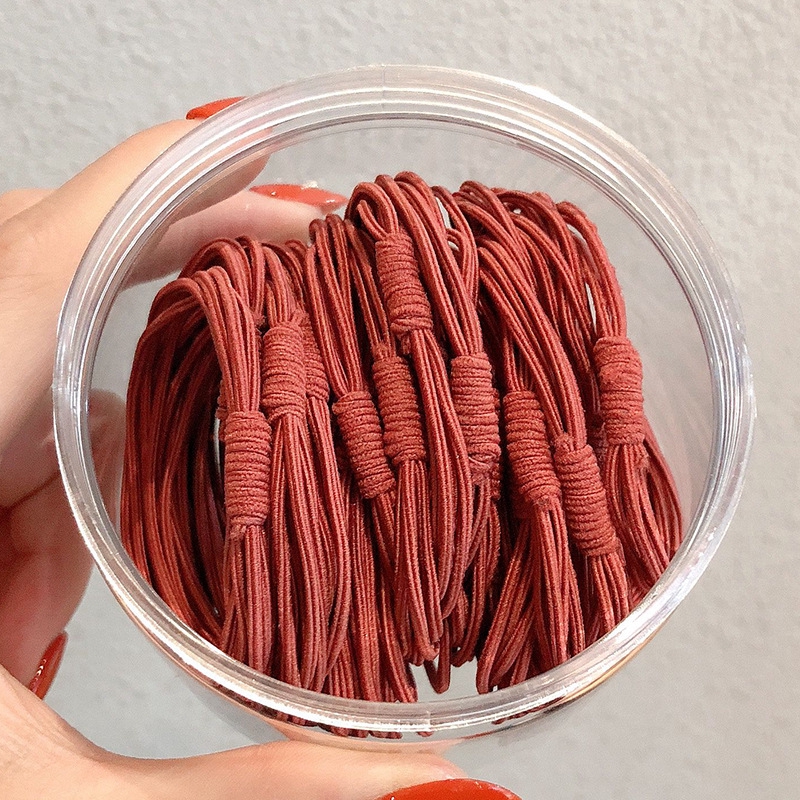 Set thun buộc tóc cao su co giãn phong cách Hàn Quốc cho nữ