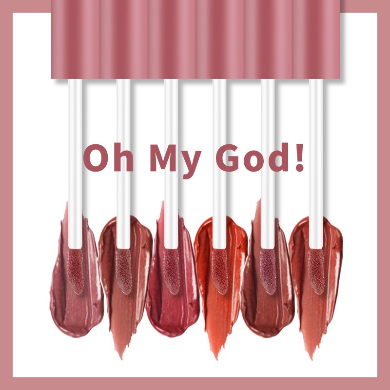 Son Môi Lameila Chống Thấm Nước Và Mồ Hôi Lâu Trôi Trang Điểm Tự Nhiên Không Dính Cốc 6 Màu Tùy Chọn