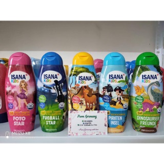 Sữa tắm 3 in 1 isana cho các bé