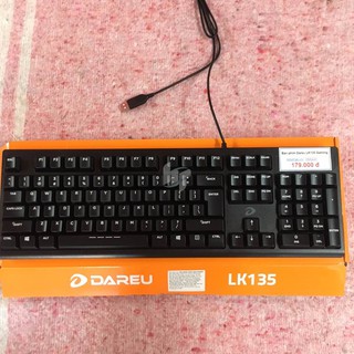 Bàn phím DAREU LK135 (Chống nước)-Sản phẩm lý tưởng cho gamenet. Bảo Hành 2 Năm.