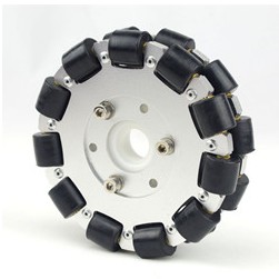 Bánh Xe OMNI Nhôm 127MM 1 bộ 4 bánh