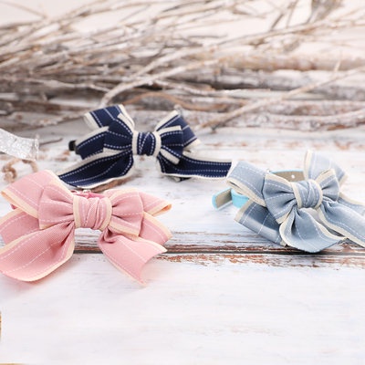 Vật nuôi mèo phụ kiện dễ thương công chúa BOW TIE vật nuôi mèo con thành mèo đồ trang sức mèo cổ áo dễ thương trang trí 