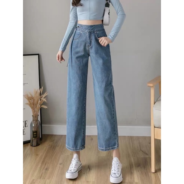 Quần Bò Nữ Đẹp Cạp Cao Tôn Dáng Size Bé XXS-XS-S-M-L, Chất Mềm Đẹp Không Bai Màu