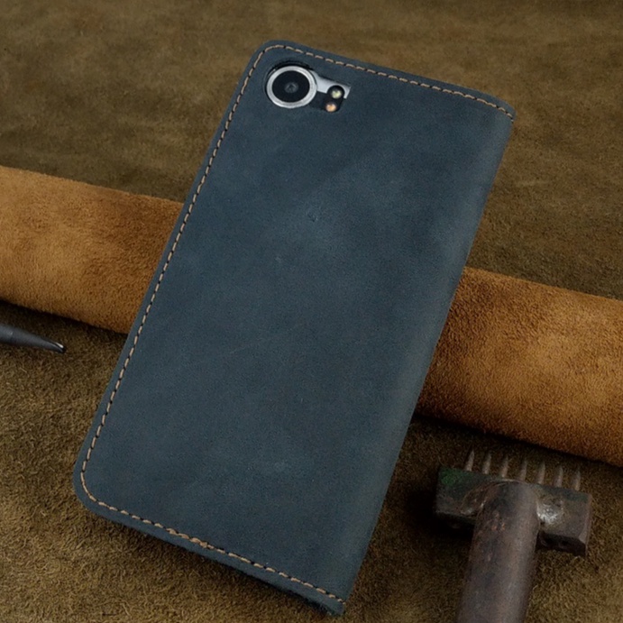 Bao Da Blackberry Keyone Handmade Da Bò Thật