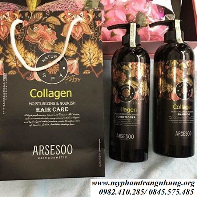 [Giá Sỉ] CẶP DẦU GỘI COLAGEN ARSESOO