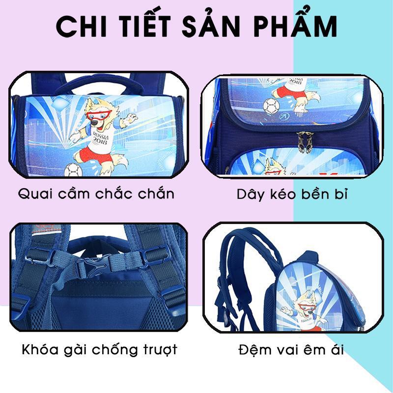 Cặp Học Sinh Chống Gù MITI C11060M_WC Dành Cho Bé Trai