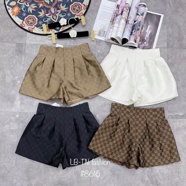 [Mã FAMARAL2 giảm 10K đơn 50K] Quần short phồng GG (135k)