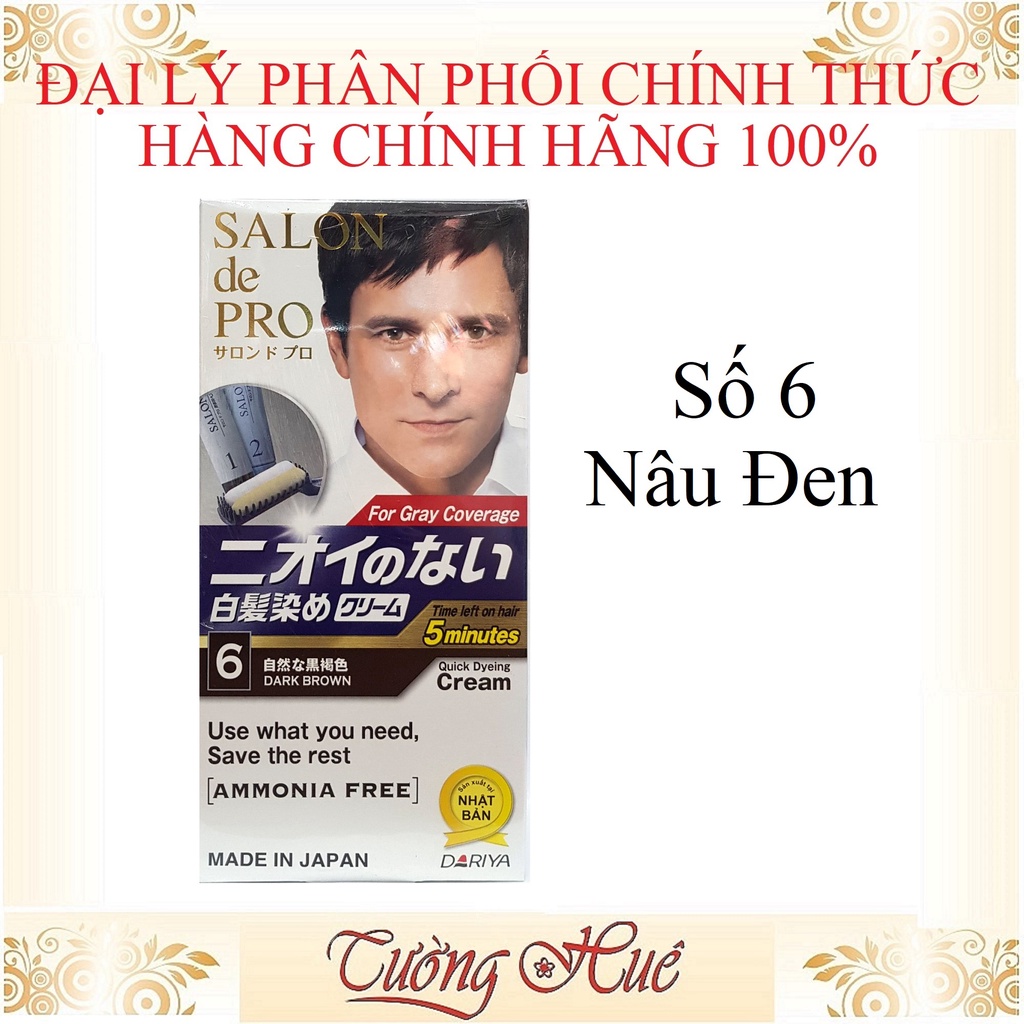 Nhuộm Tóc Nhật Bản Salon de Pro Dành Cho Nam ( Lựa Chọn Màu )