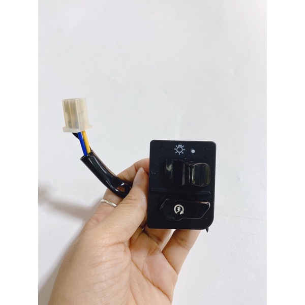 Bộ công tắc cùm Ex150 exciter150, Sirius Fi, Noza, Grand hàng đẹp, có sẵn vắc cắm