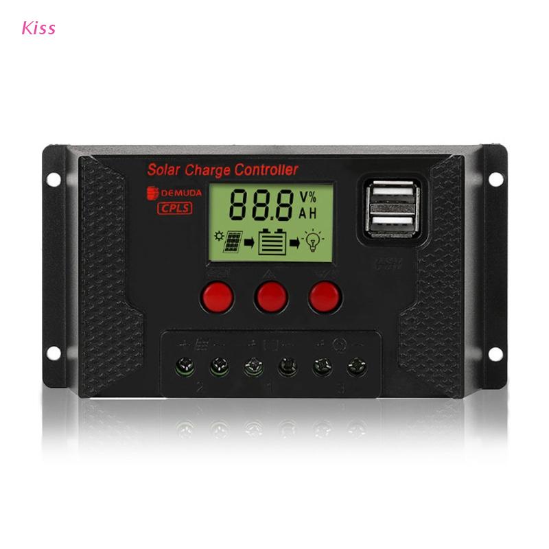 Bộ Điều Khiển Sạc Năng Lượng Mặt Trời 60A/50A/40A/30A/20A/10A 12V 24V