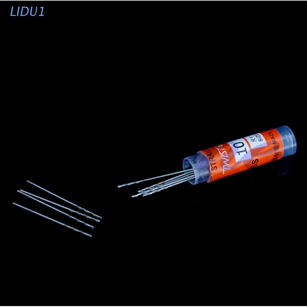 Set 10 mũi khoan đa năng HSS 0.7mm LIDU1
