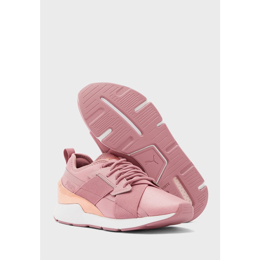Giày sneaker nữ Puma Muse X-2 Metallic Pink 37083808  - Hàng Chính Hãng