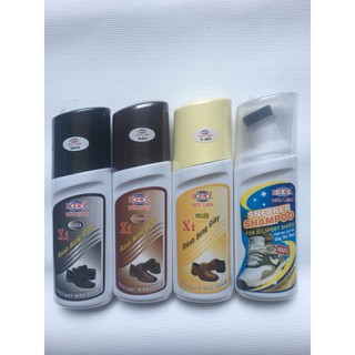 Xi đánh giày hữu liên 75ml + chai cleaner